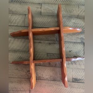 Rustic Vintage Wooden Wall Shelf